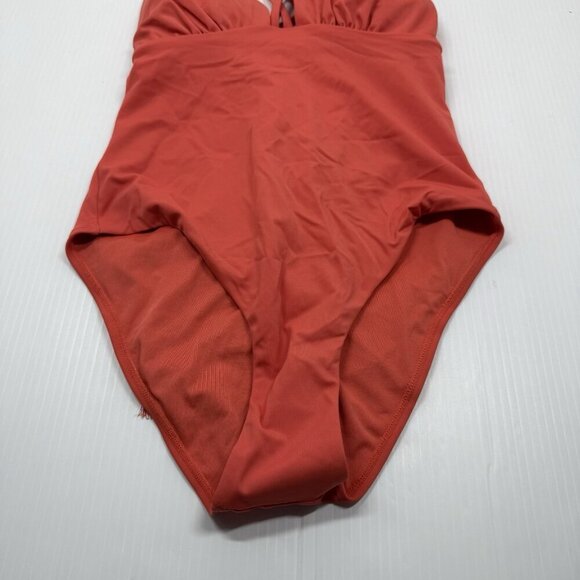 swimsuits for all one piece orange coverage beachy pool size 4 ashley graham - Picture 3 of 8